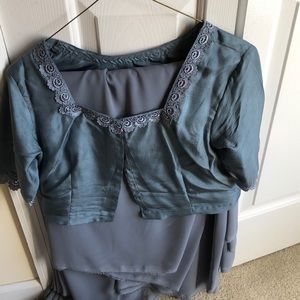 Indian pakistani wedding party wear sari saree